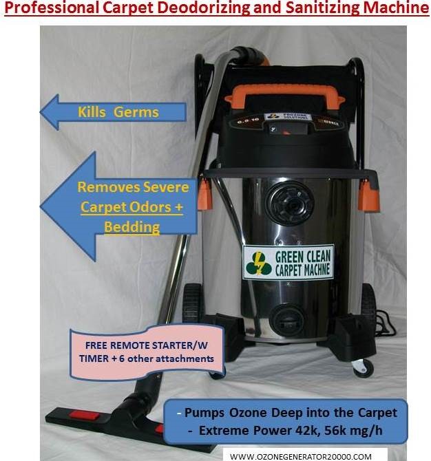 OXY GREEN Carpet and Duct Sanitizing Machine